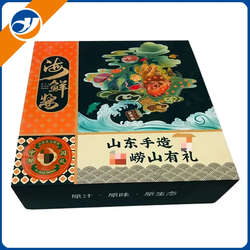 ఫోల్డబుల్ మాగ్నెటిక్ సాస్ ప్యాకేజింగ్ బాక్స్